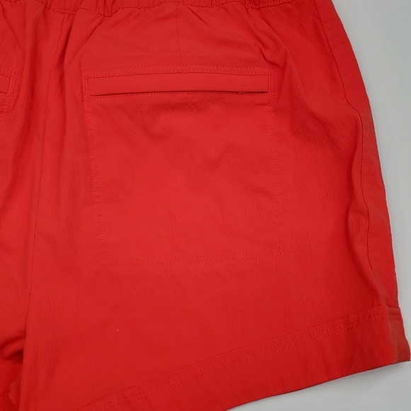 Athleta Redish Orange Nylon Shorts - Picture 7 of 8